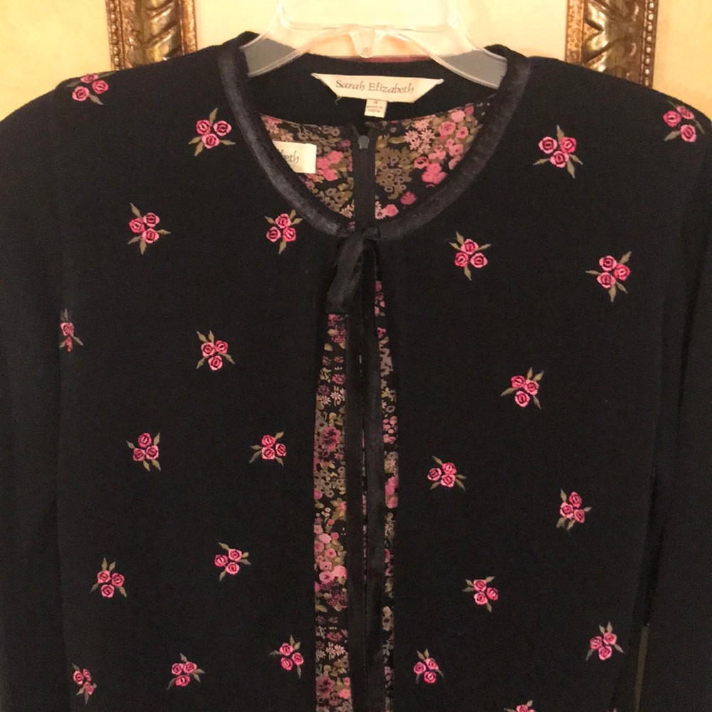 Dress with cardigan